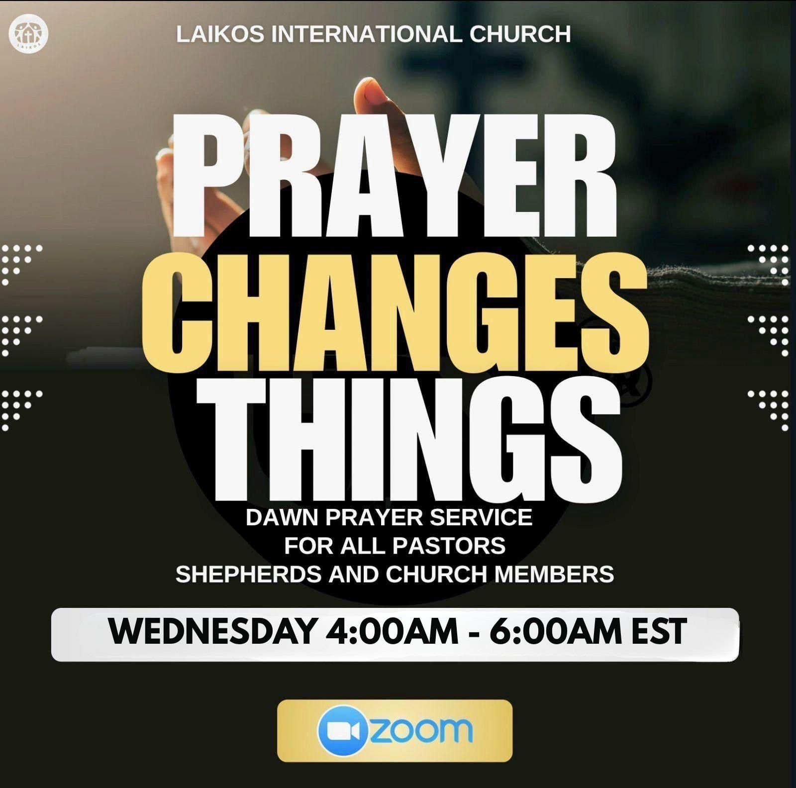 Prayer Changes Things